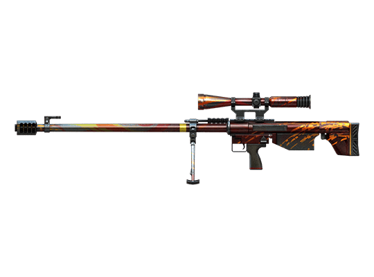 XM214 Gatling Gun-WildShot-Gold